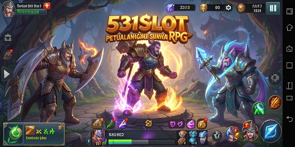 Screenshot gameplay 531SLOT menampilkan aksi dan petualangan mendebarkan.