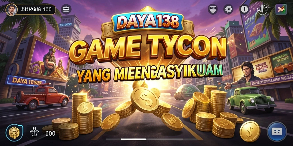 Tampilan gameplay menarik dari game Tycoon yang memikat.