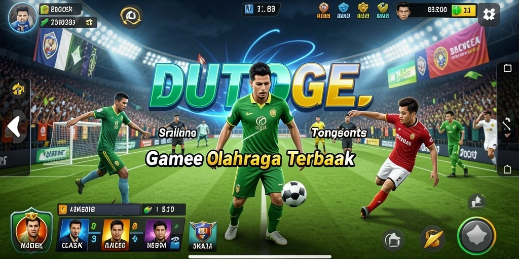 Tampilan gameplay menarik dan penuh aksi dari DULTOGEL.