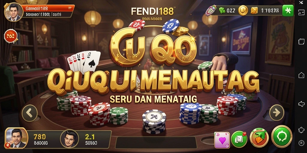 Tampilan gameplay QiuQiu yang seru di FENDI188.