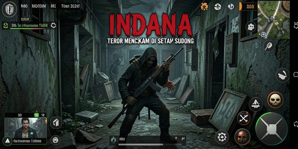Gambar menunjukkan pengalaman bermain yang mencekam di INDAAA.