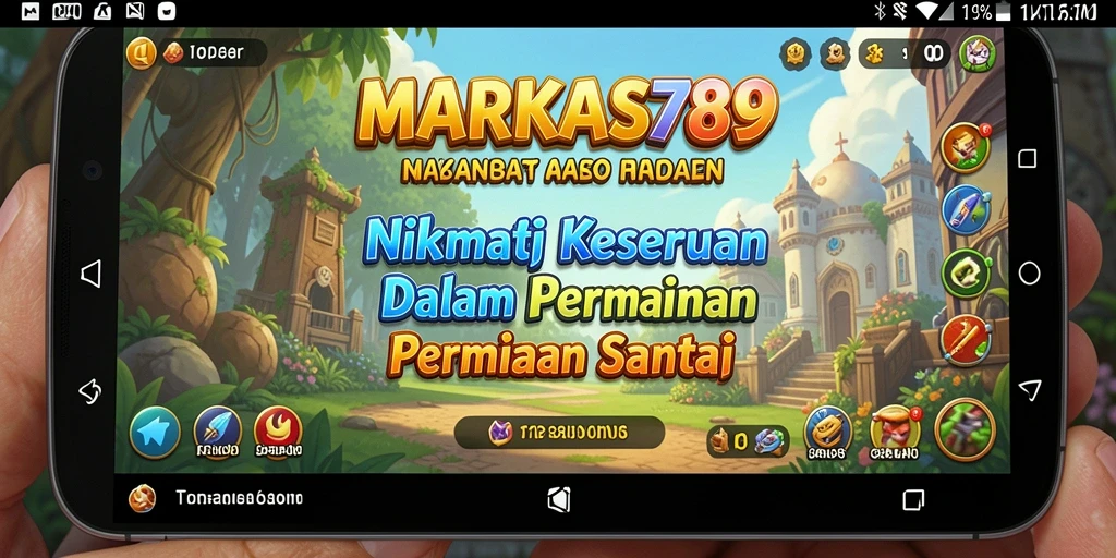 Tampilan gameplay seru dalam <strong>MARKAS789</strong> yang cocok untuk bersantai.