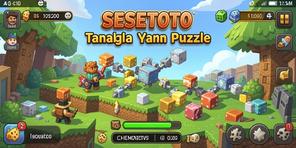 Gameplay SESETOTO menantang dengan teka-teki menarik.
