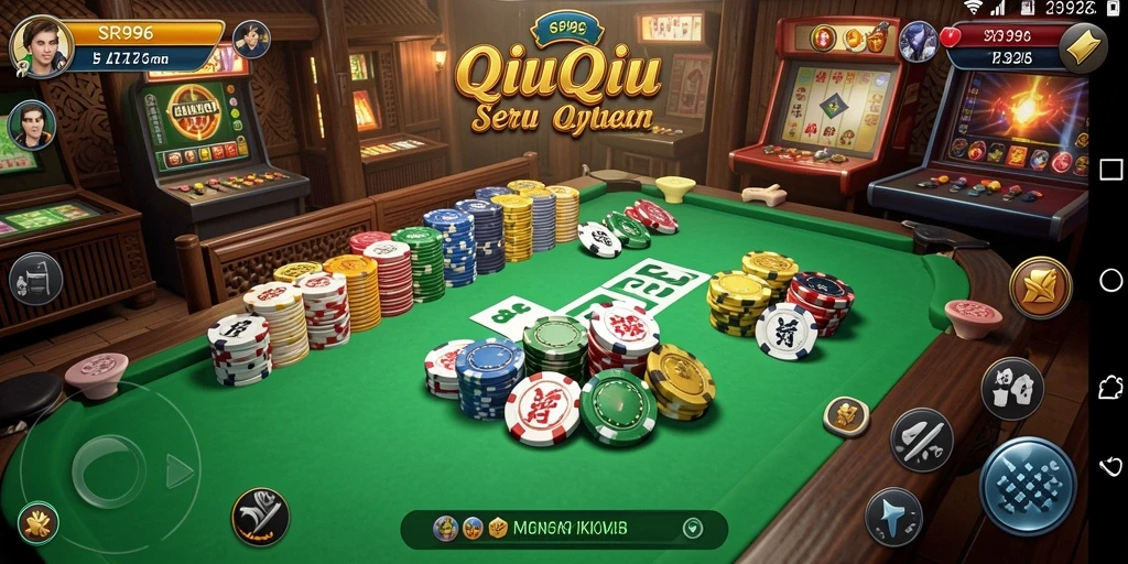 Screenshot gameplay QiuQiu yang menarik di SR996.