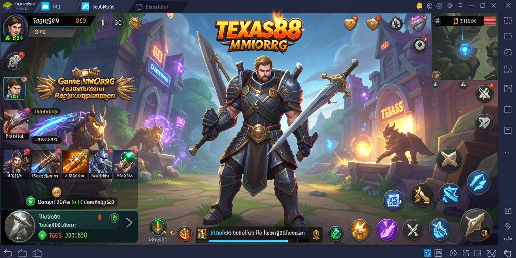 Screenshot gameplay TEXAS88 menampilkan petualangan seru dan grafis menawan.
