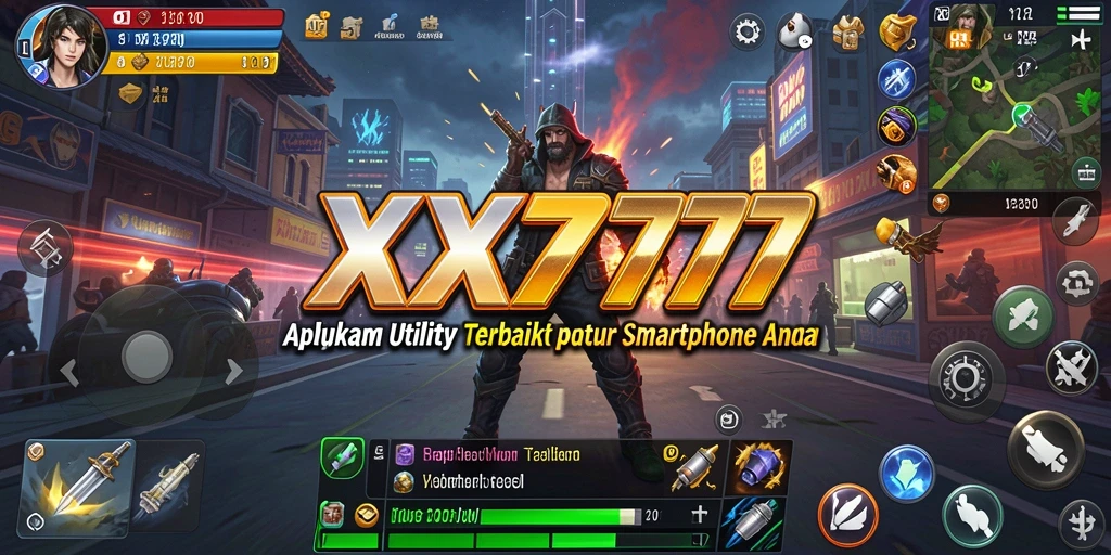 Tampilan antarmuka XXX777 yang sederhana dan intuitif.